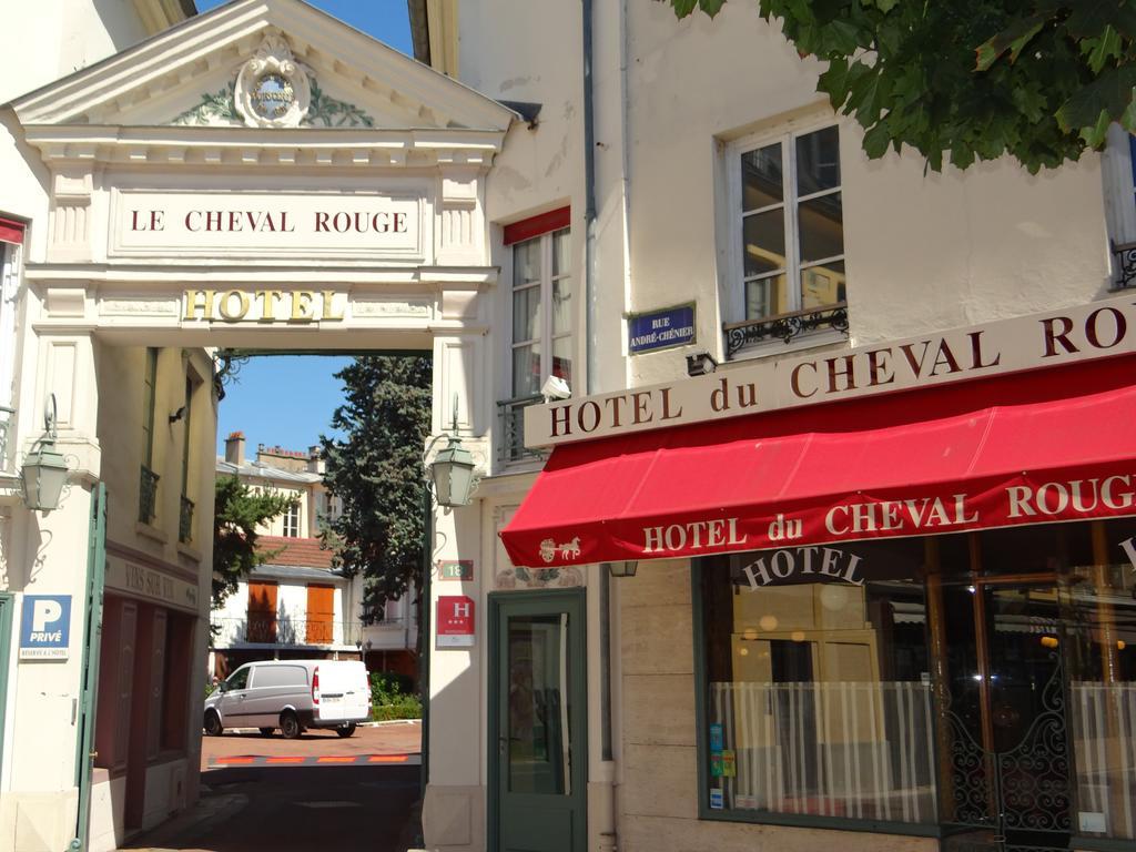 ורסאי Hotel Du Cheval Rouge מראה חיצוני תמונה
