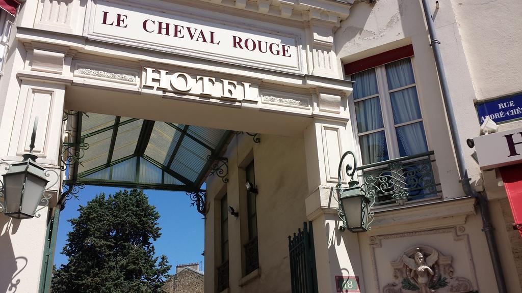 ורסאי Hotel Du Cheval Rouge מראה חיצוני תמונה